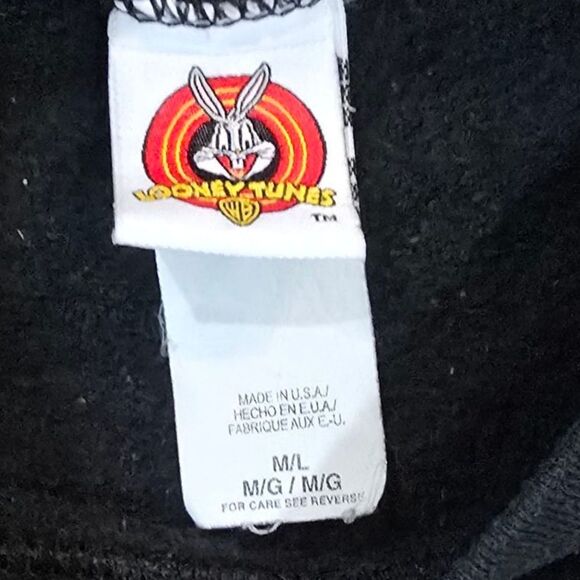 Vintage 90's Looney Toons Tweety Bird Jerry Leigh Crewneck Sweatshirt Med - Picture 6 of 6